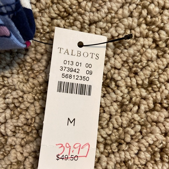 Talbots Floral tee - Picture 6 of 6
